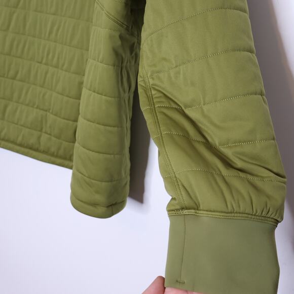 LULULEMON Dynamic Movement Crew Sweatshirt Bronze Green Pullover Women's 10 - Picture 13 of 16